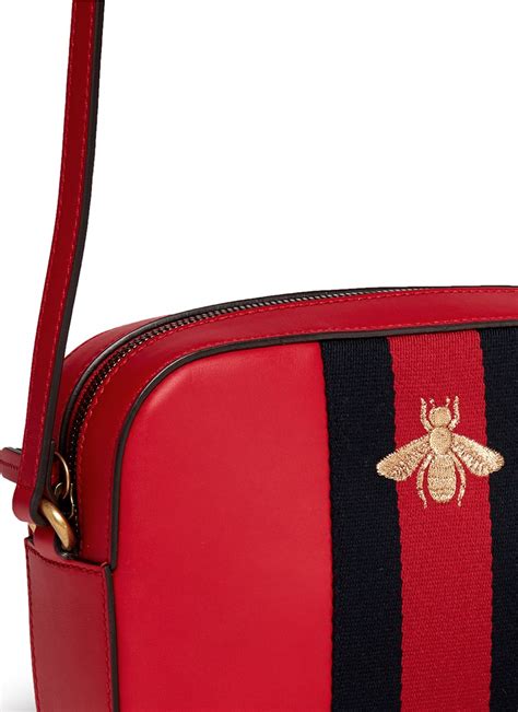 gucci padlock crossbody|gucci bag with bumble bee.